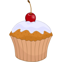 Download free food cake cherry frozen fruit icon